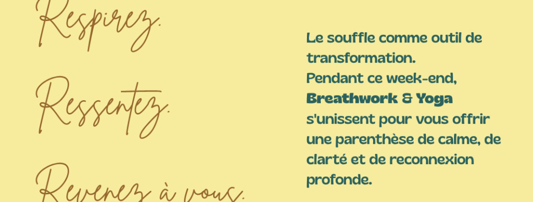 Week-end Breathwork — Revenir au souffle
