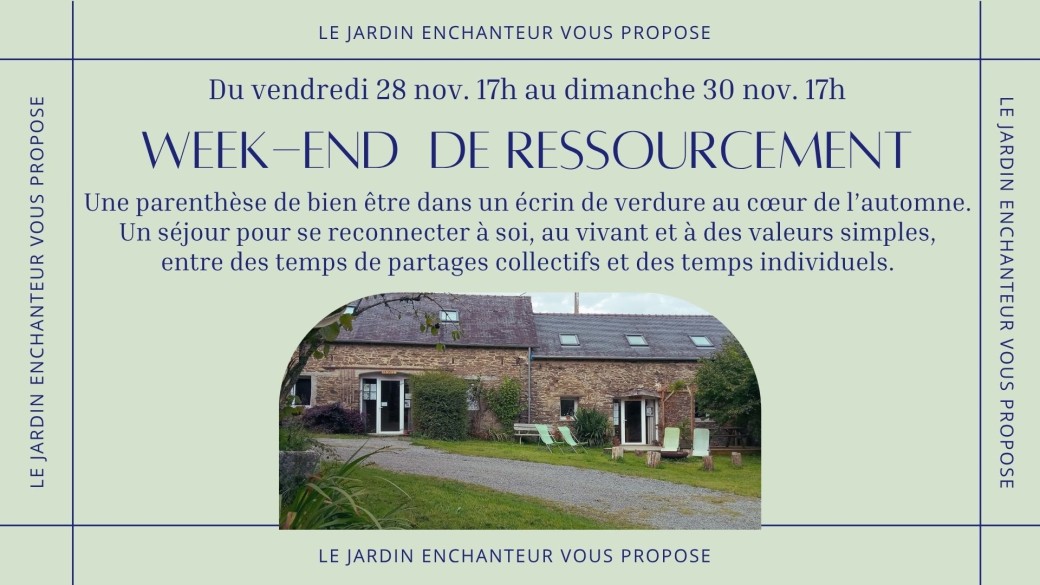 week-end de ressourcement