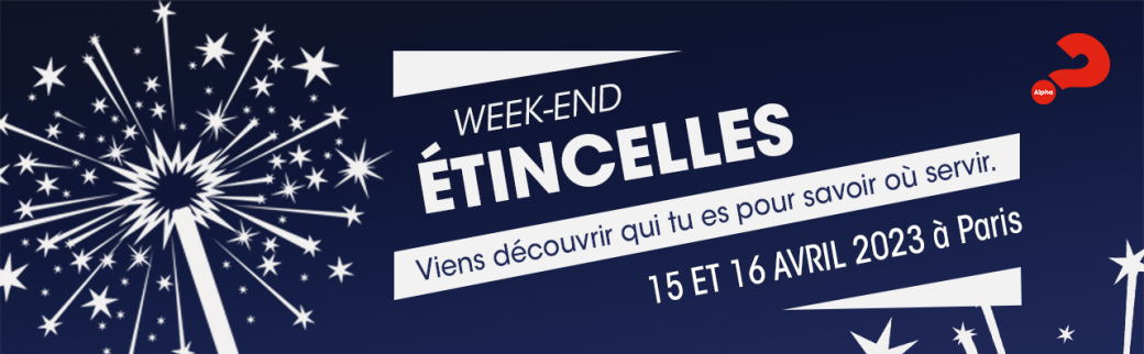 Week-end Etincelles – Paris –  15 & 16 Avril 2023