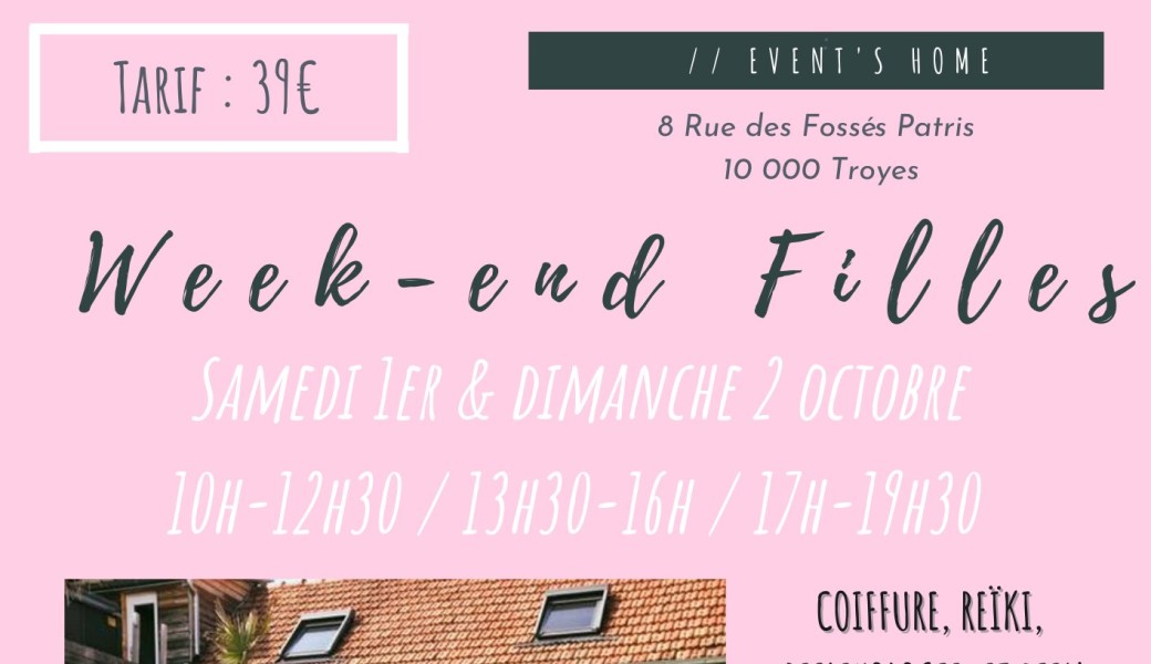 Week-end Filles Troyes