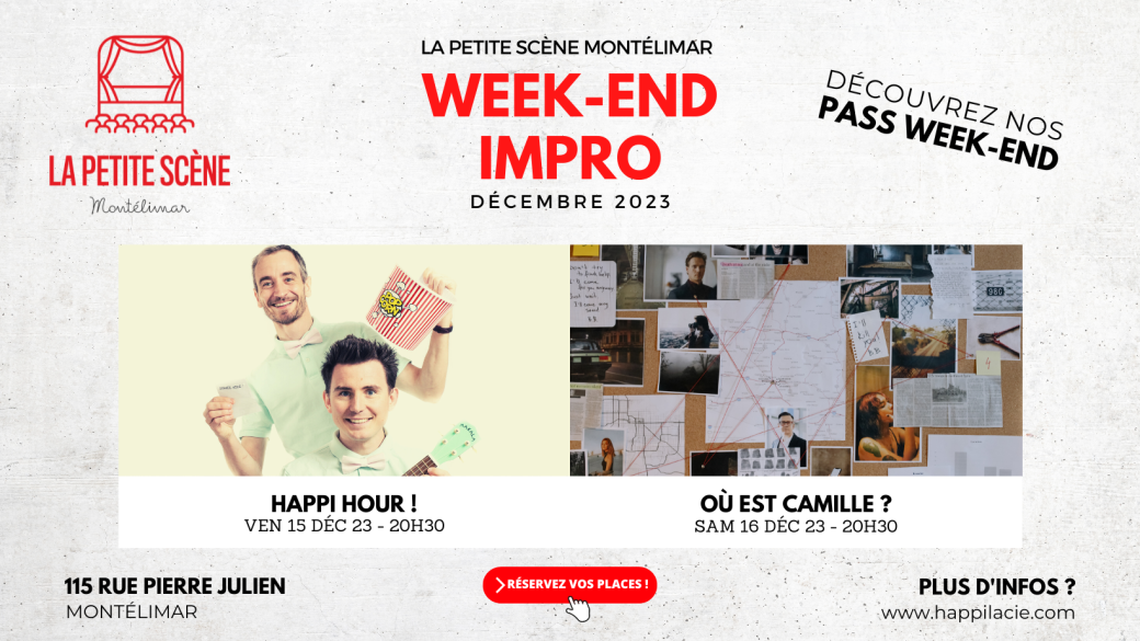 Week-end Impro Montélimar Décembre 2023