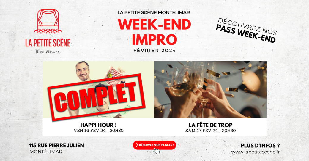 Week-end Impro Montélimar Février 2024