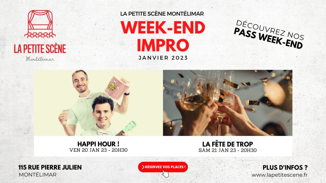Week-end Impro Montélimar Janvier 2023