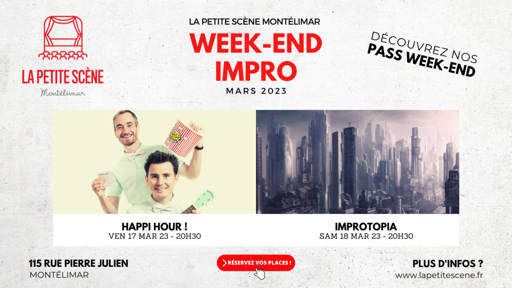 Week-end Impro Montélimar Mars 2023