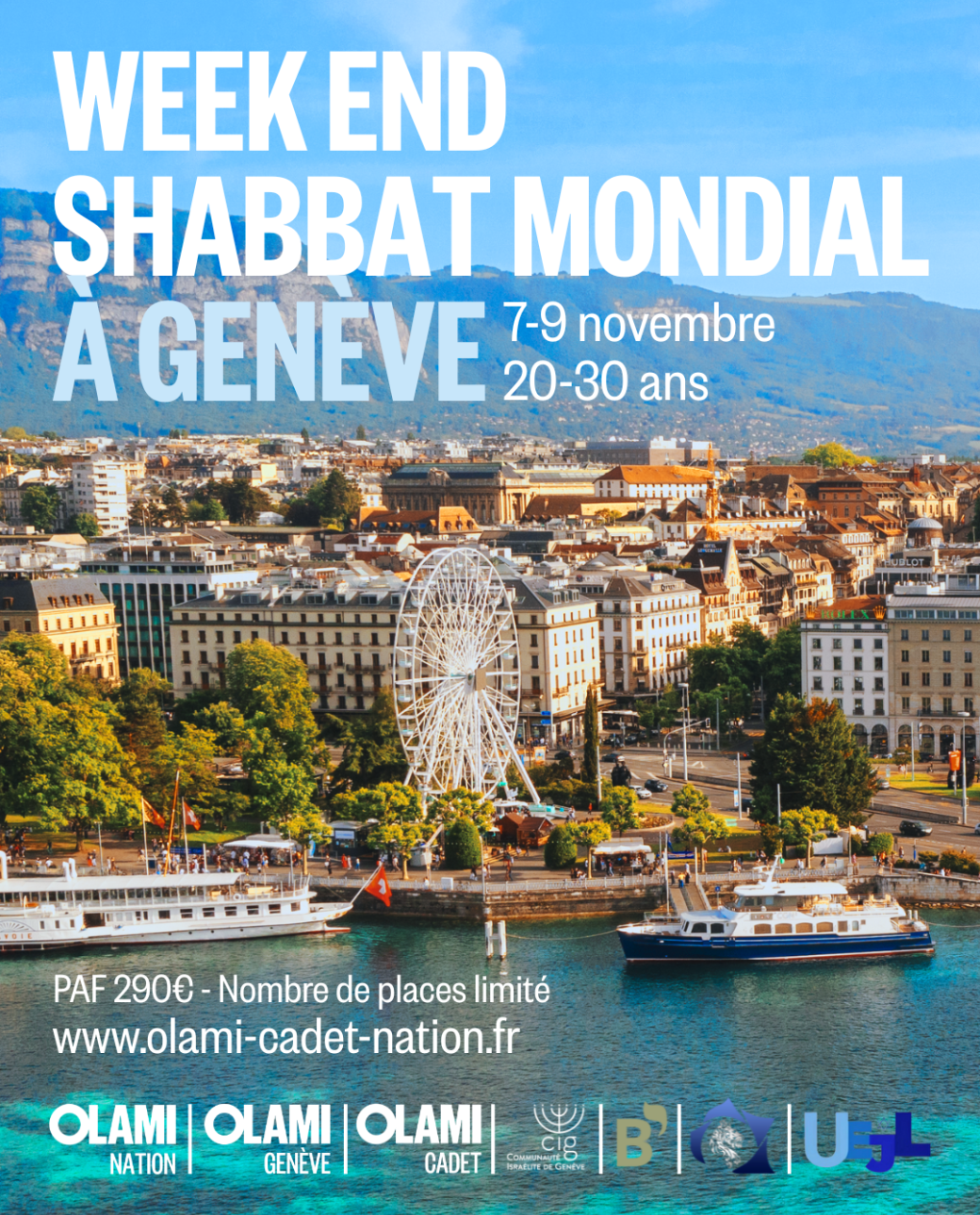 Weekend Shabbat Mondial à Genève