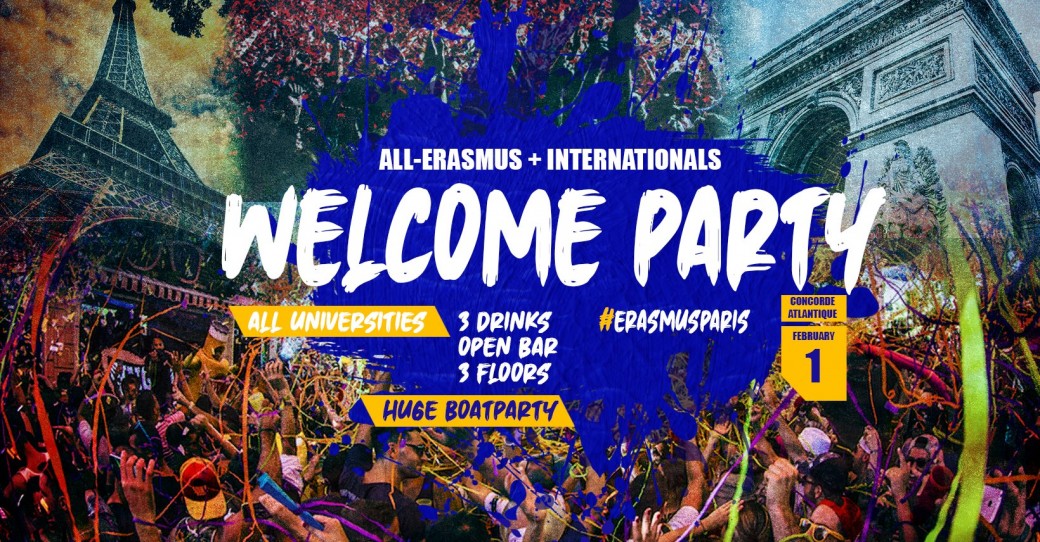 WELCOME TO PARIS NANTERASMUS