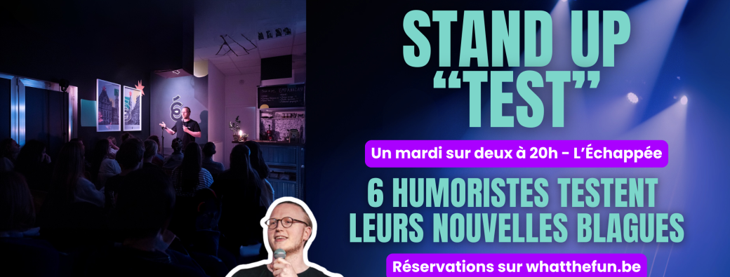 What The Fun à L'Échappée - Test de blagues