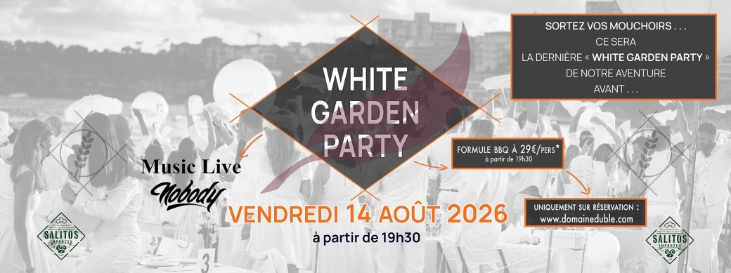 White Garden Party - Last Edition 2026