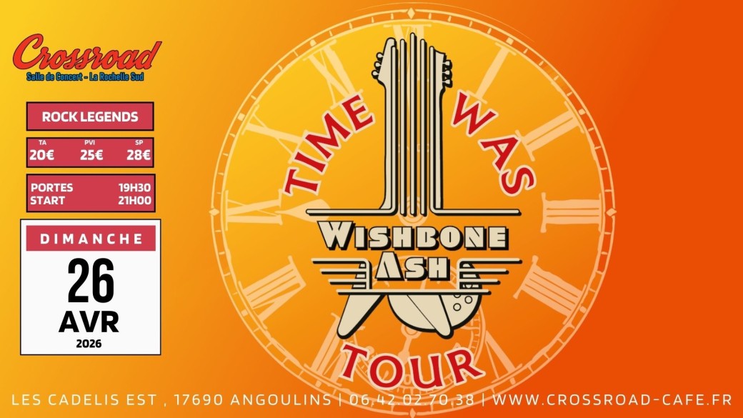 WISHBONE ASH : Live @ Crossroad