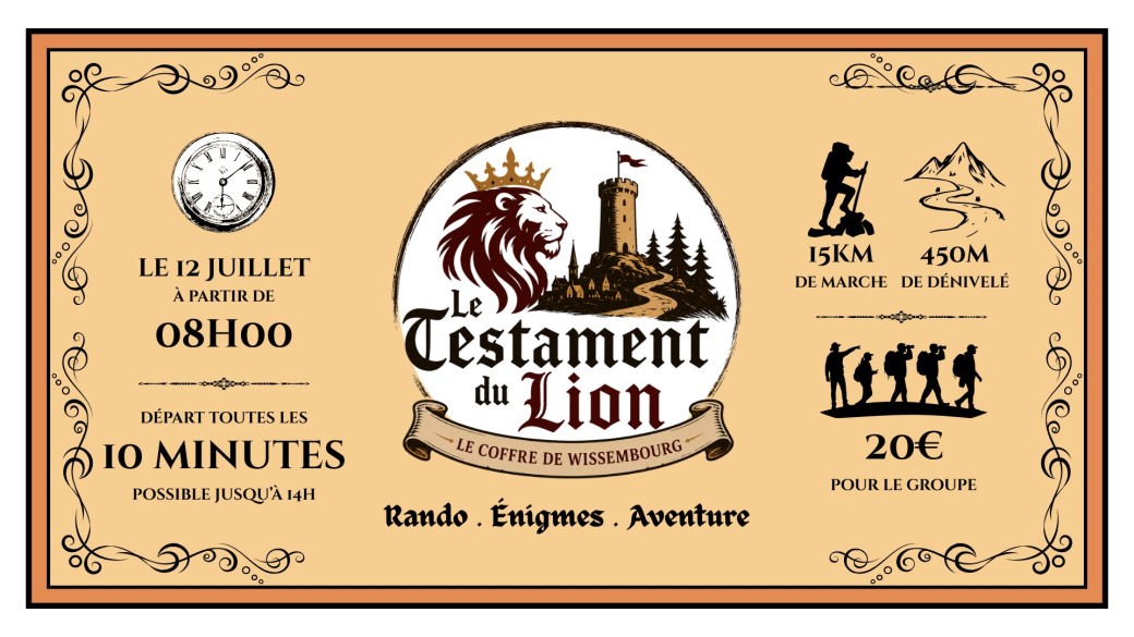 Le Testament du Lion - le Coffre de Wissembourg
