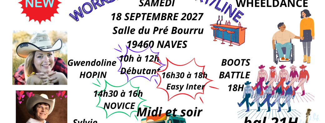 Workshop country line wheeldance