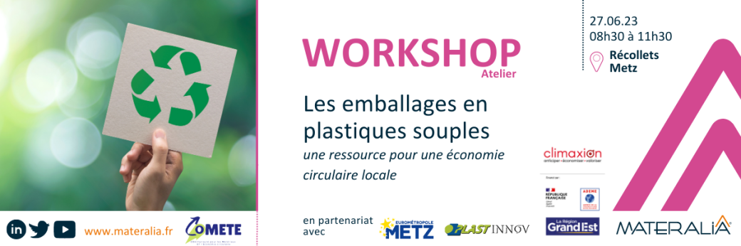 Emballages plastiques souples : une ressource pour une économie circulaire locale  Emballages plastiques souples : une ressource pour une économie circulaire locale