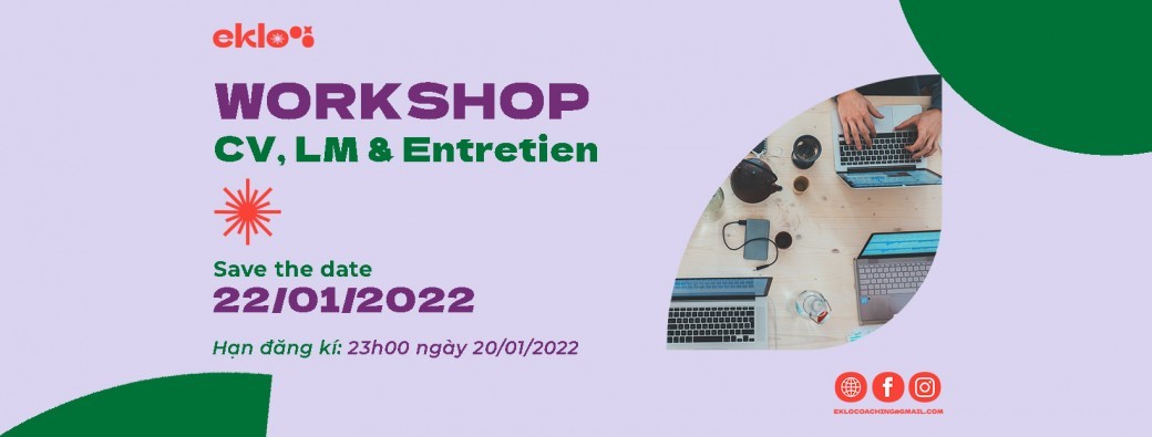 Workshop CV/LM tháng 01/2022