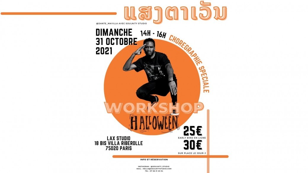 WORKSHOP HALLOWEEN Dante Mayilla