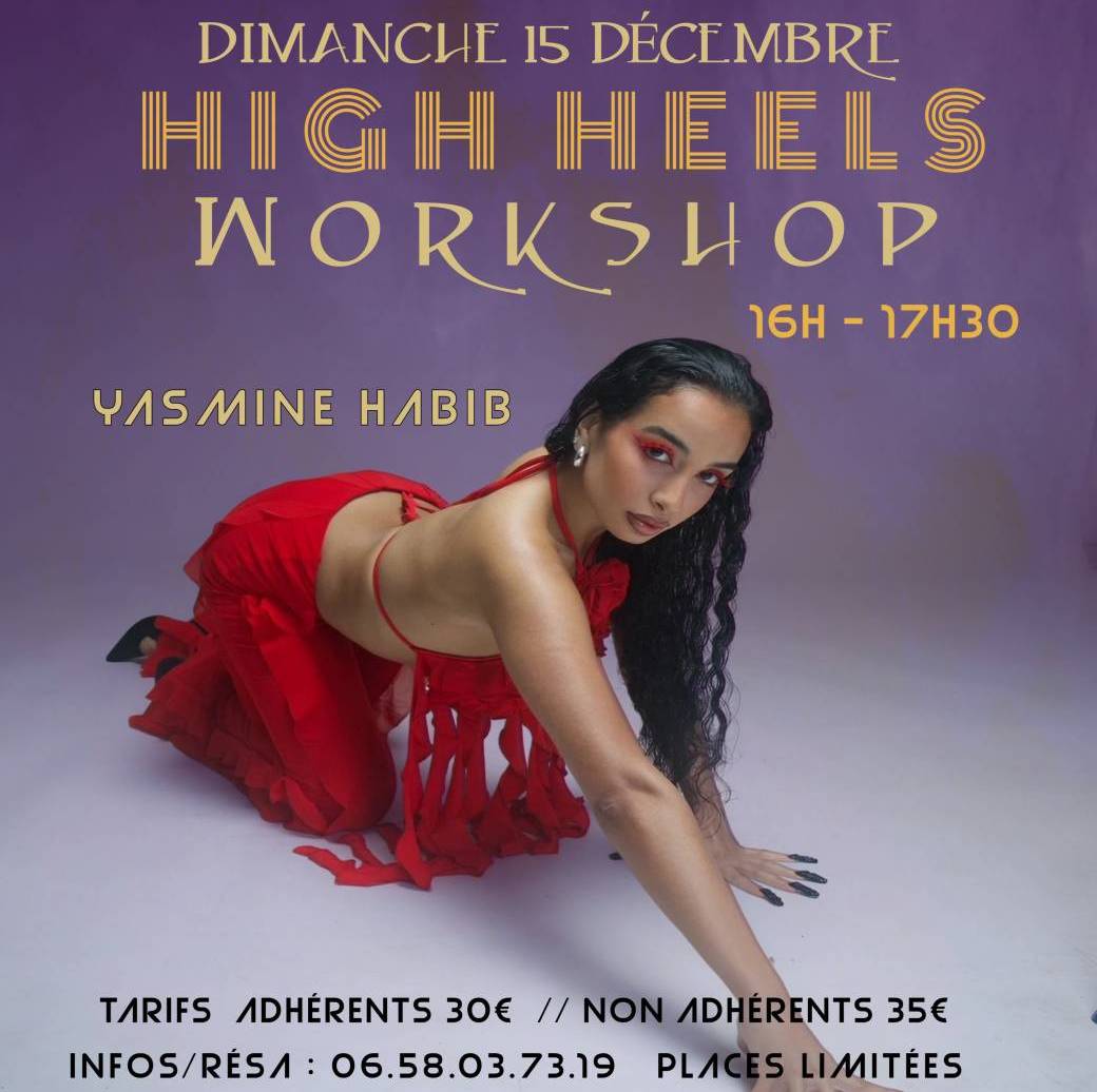 Workshop High Heels avec YASMINE HABIB