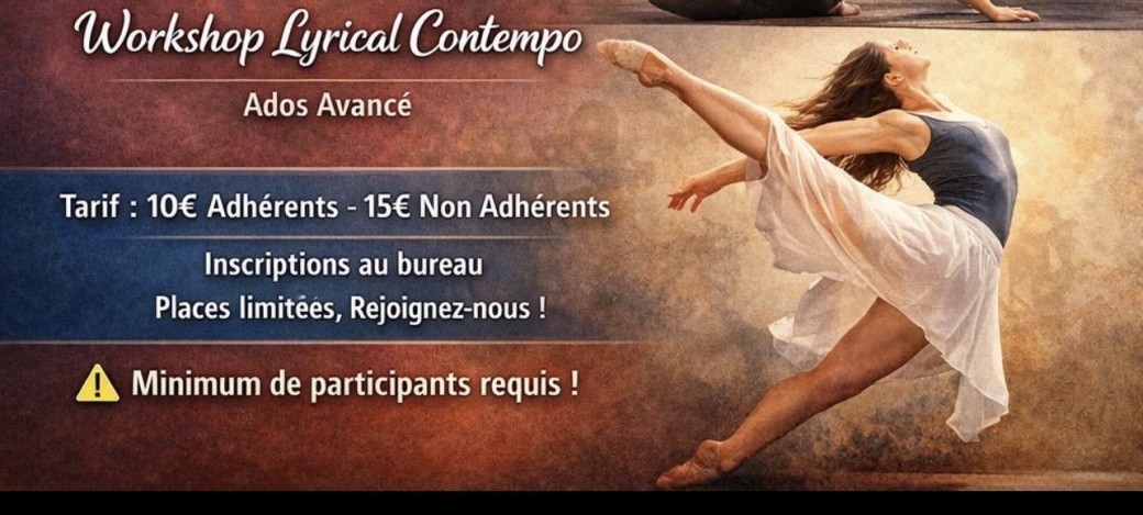 Workshop Lyrical contemporain 