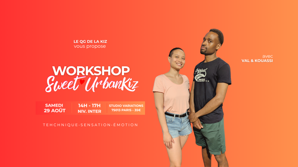 Le QG de la Kiz | Sociale Kizomba Paris | Samedi 29 Août 14h-17h