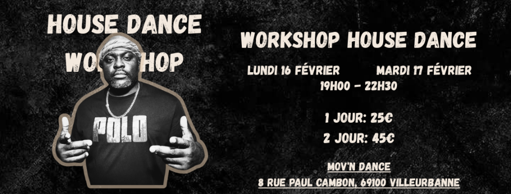 Workshop House Dance Yugson