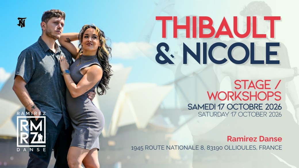 Workshops 17 Octobre 2026 avec Thibault & Nicole Ramirez