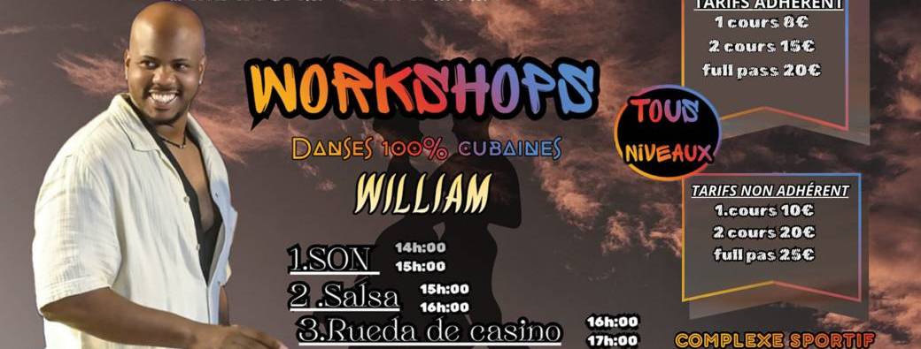 Workshops : Danse 100% Cubaines