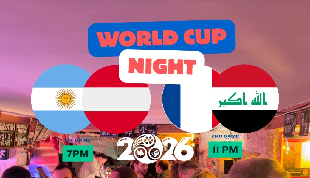World Cup Night - Austria / Argentina & France / Iraq 