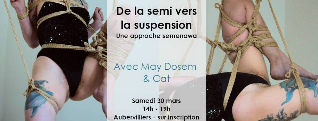 Worshop de shibari - De la semi vers la suspension
