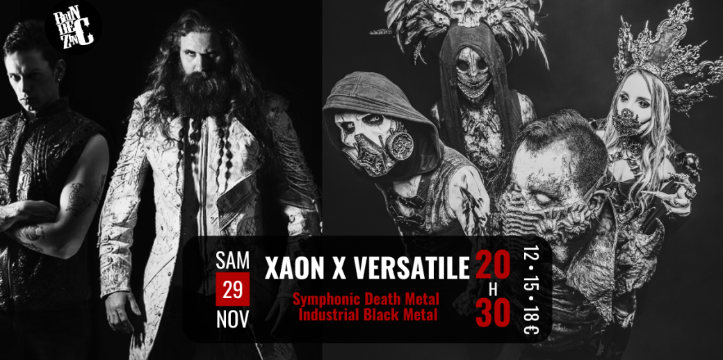 XAON X VERSATILE (Symphonic Death Metal • Industrial Black Metal) 