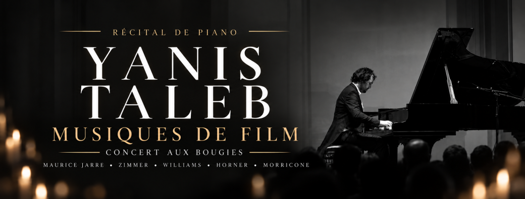 Yanis TALEB à Toulouse - Musiques de film au piano  