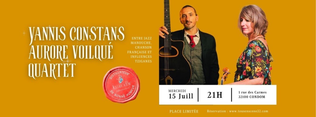 YANNIS CONSTANS & AURORE VOILQUÉ QUARTET