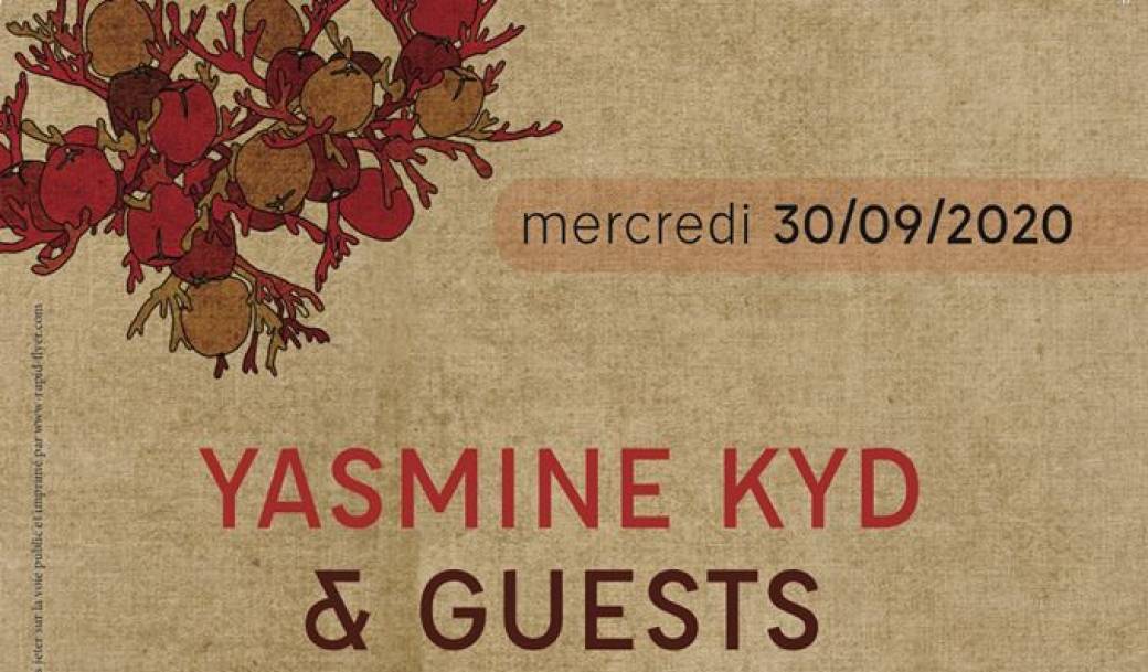 YASMINE KYD 5tet - 10ème anniversaire, reprogrammé!