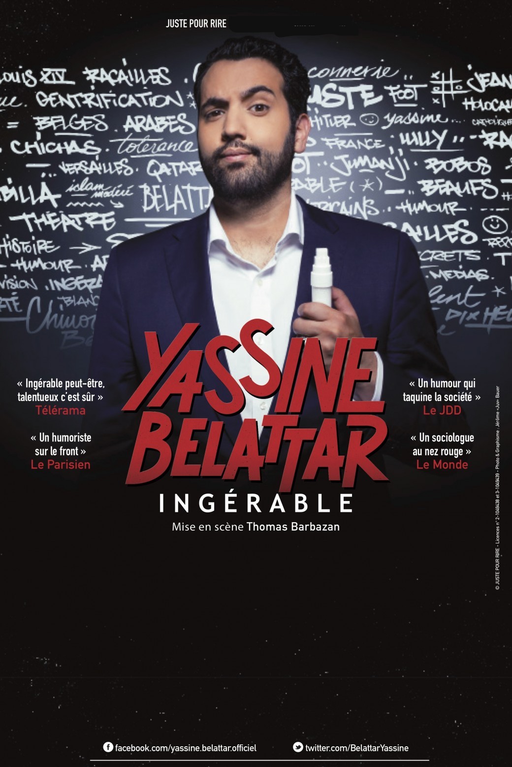 Yassine Belattar dans "Ingérable"