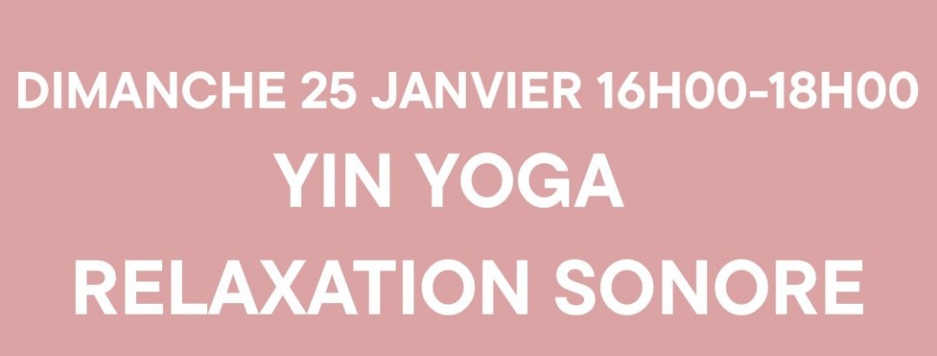 Yin yoga et relaxation sonore