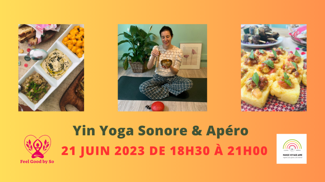 Yin Yoga Sonore & Apéro estival vegan