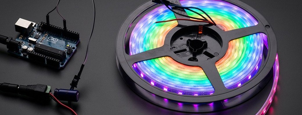Yoann nous explique comment controler un  ruban de led avec un Arduino !
