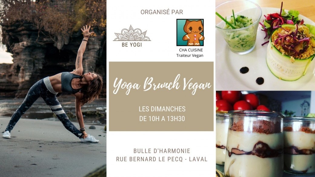 Yoga Brunch Vegan avec Cha-Cuisine (en 2020)