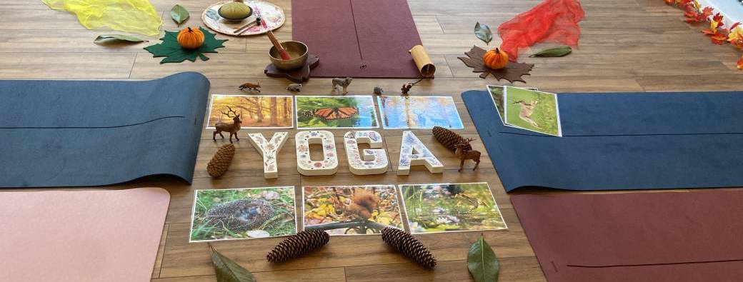 Yoga d'automne parent enfant au Mas Posant - 2 à 4 ans