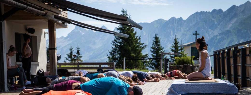 Yoga en plein air