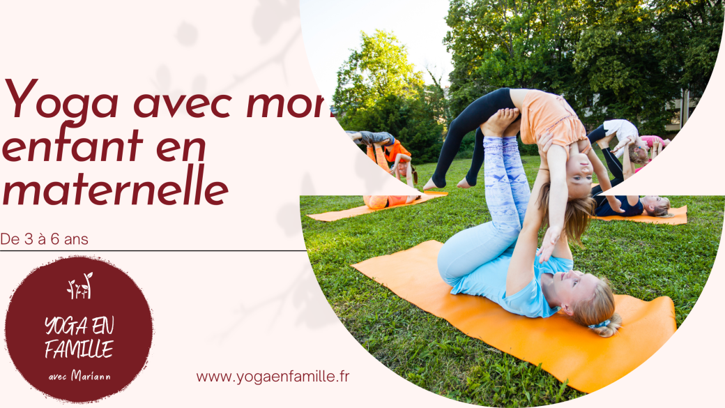 Yoga avec mon enfant en maternelle à Carquefou