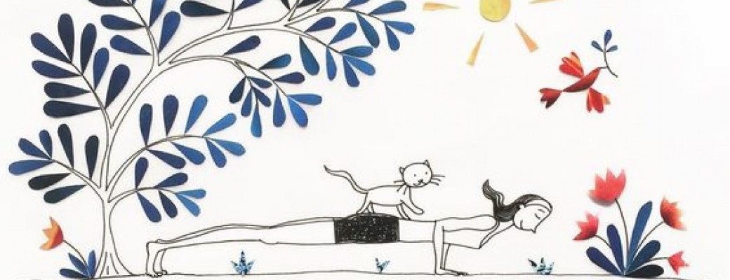 Yoga et plantes des femmes
