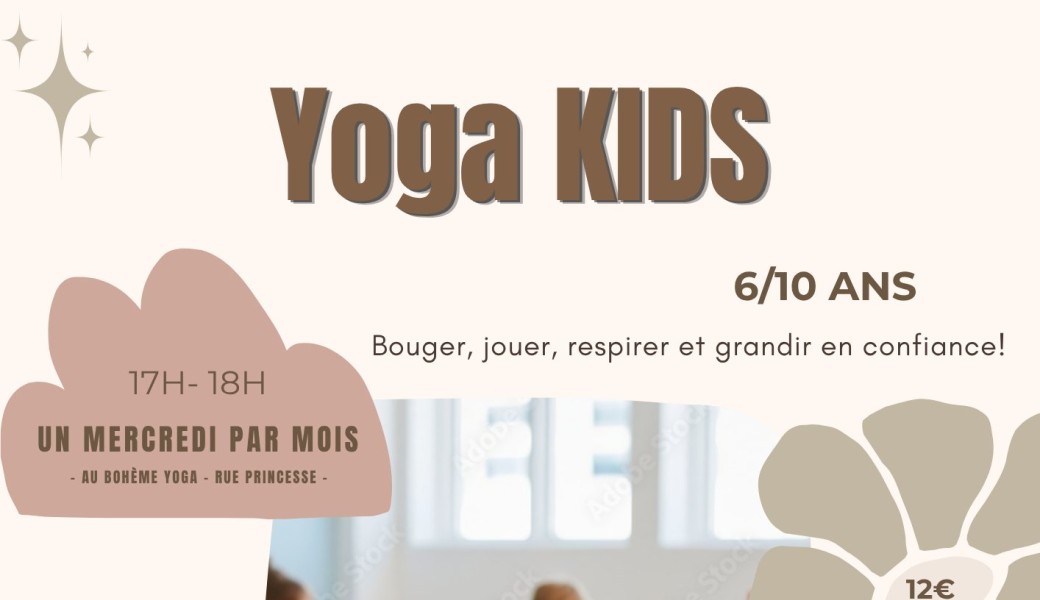 yoga kids 6/10 ans
