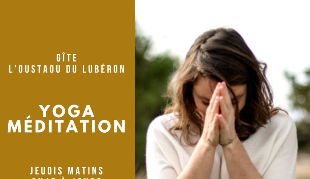 Yoga Méditation au Gîte de l'Oustaou