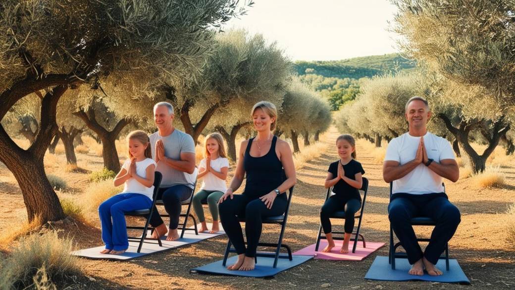 Yoga sur chaises les lundis avec Mélissa
