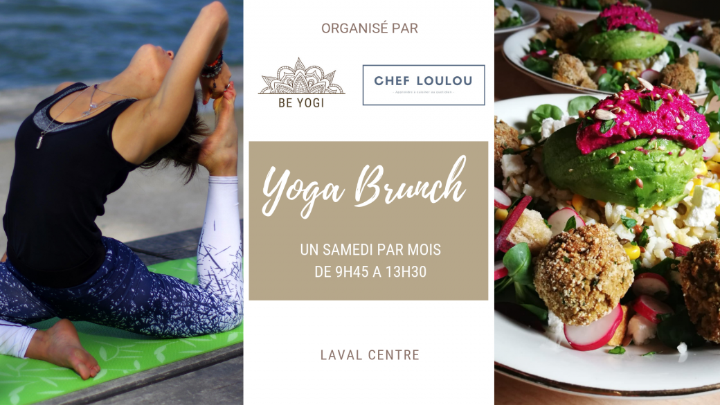 Yoga Brunch avec Chef Loulou (en 2019)
