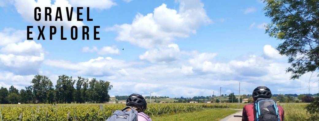 Your Gravel bike tour in the Bordeaux countryside 