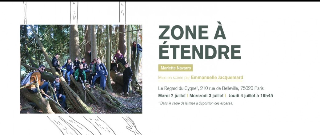 Zone à étendre