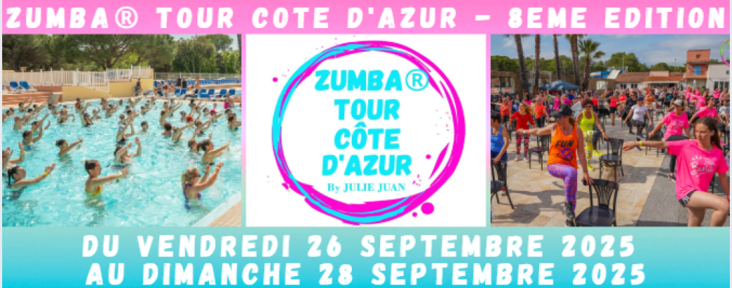 ZUMBA® TOUR COTE D'AZUR EDITION 8