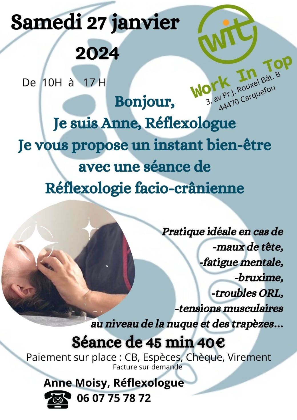 Tickets Journée Bienêtre au WIT Billetweb