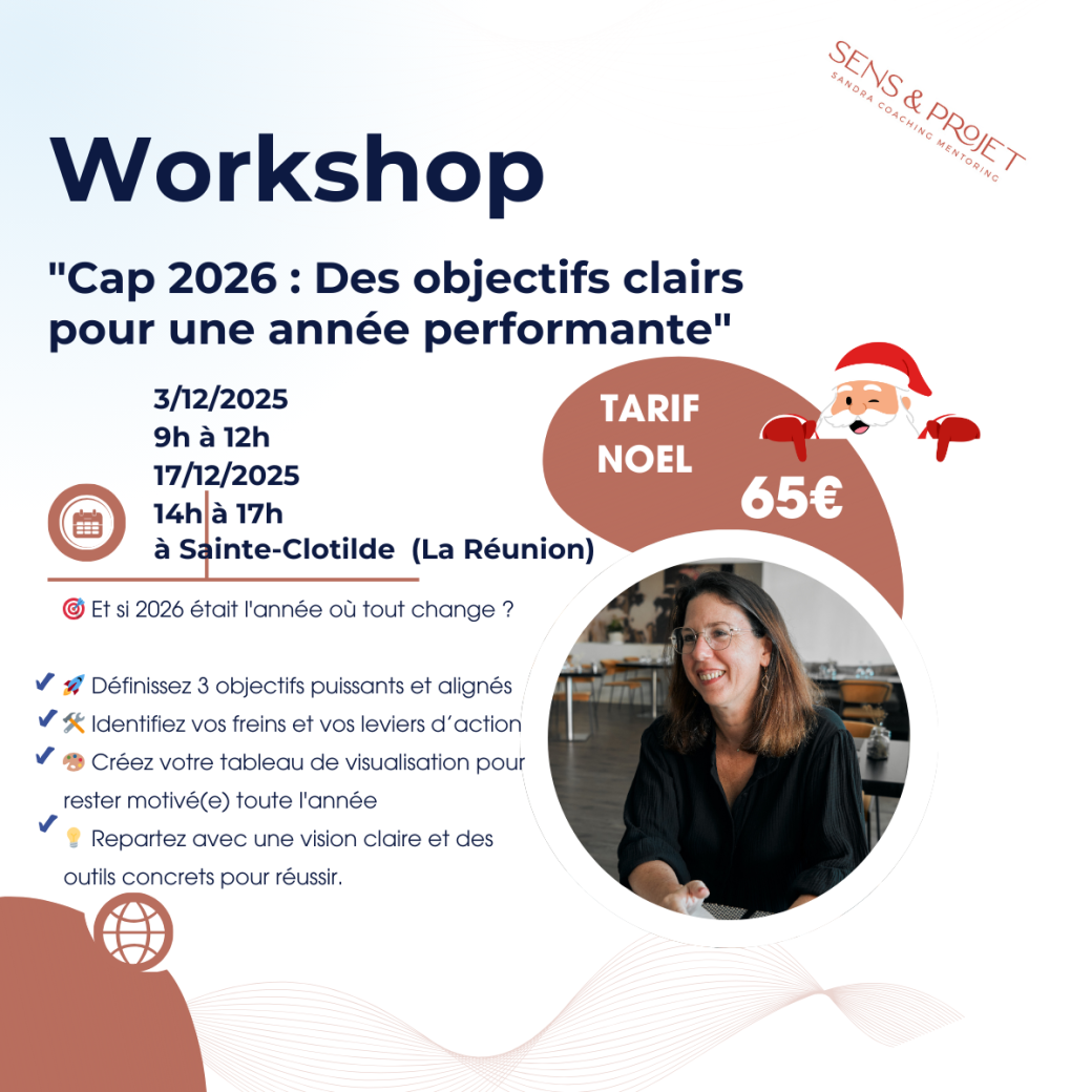 Tickets : Atelier " Préparer ses objectifs 2026" - Billetweb