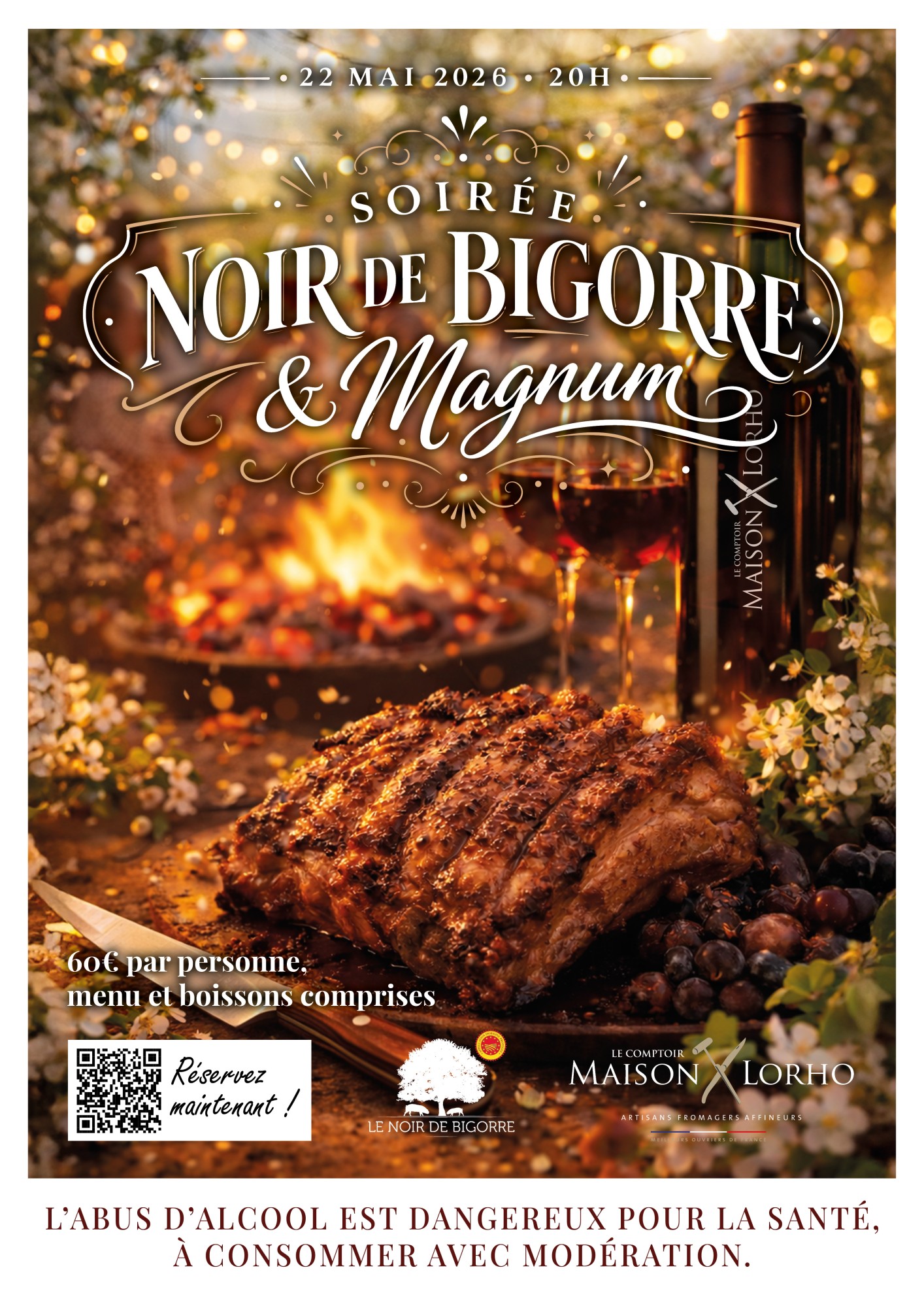 Soirée Noir de Bigorre & Magnum