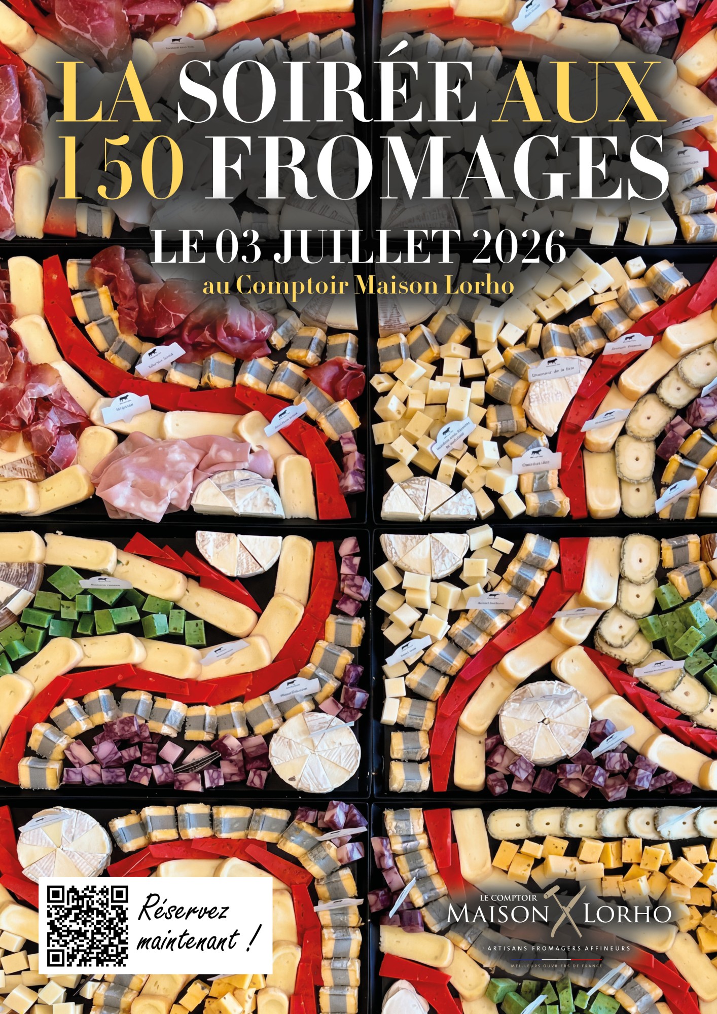 La soirée aux 150 fromages